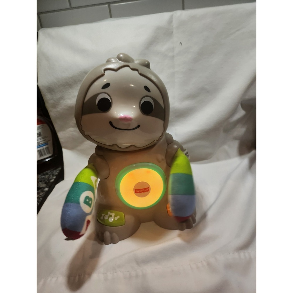 Fisher-Price Linkimals Smooth Moves Sloth, Interactive Music and Lights (Works!) - Picture 16 of 16